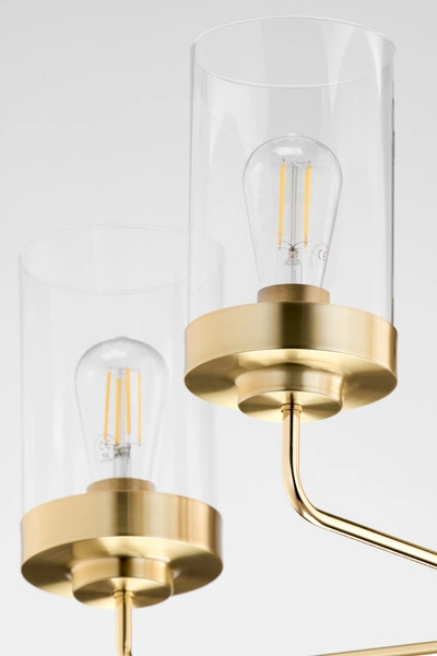 Lampa sufitowa RAMIREZ wys. 64cm 3xE27 15W IP20 | złoty połysk