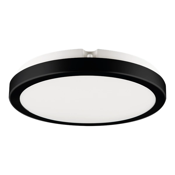 Plafon Vera 24W 4000K Czarny IP65