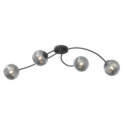 Lampa sufitowa Emibig VIBRA 4 BL GRAFIT 1399/4