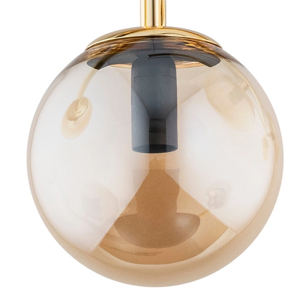 Lampa wisząca ALFA DANSA ZŁOTA 5xE14 32cm | 63019