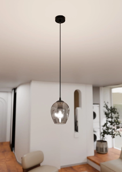 Lampa wisząca Emibig ISTAR 1 BL GRAFIT 680/1