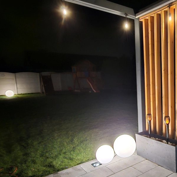 Kula ogrodowa Garden Ball GLOBO 1xE27 śr 40cm kabel 3m