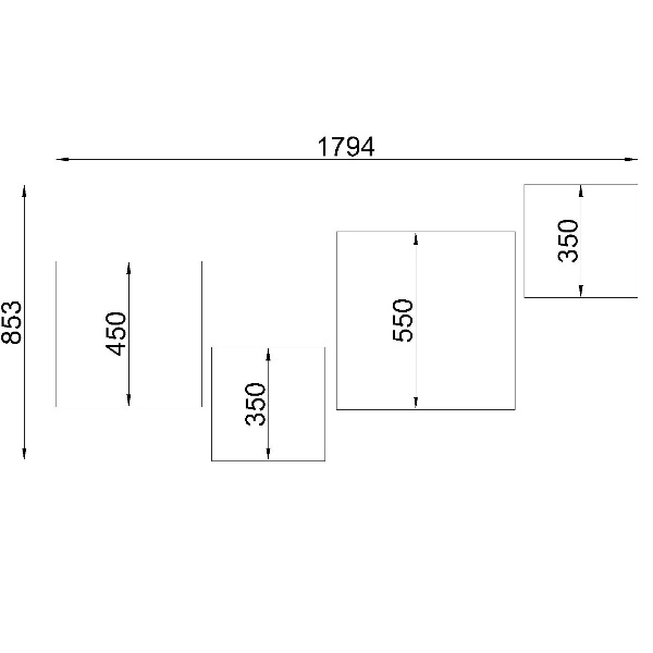 Plafon HORUS 55 biały SL.0922