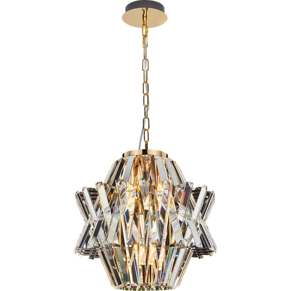 Żyrandol CROWN GOLD 4xE14