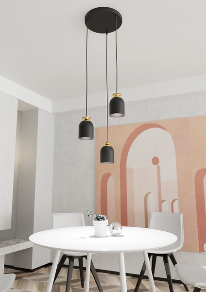 Lampa wisząca Emibig TARGET 3 PREM BL 1400/3PREM