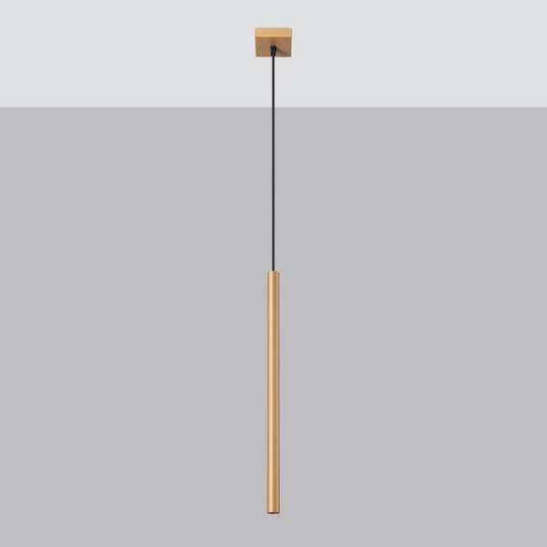 Lampa wisząca PASTELO 1 złota
