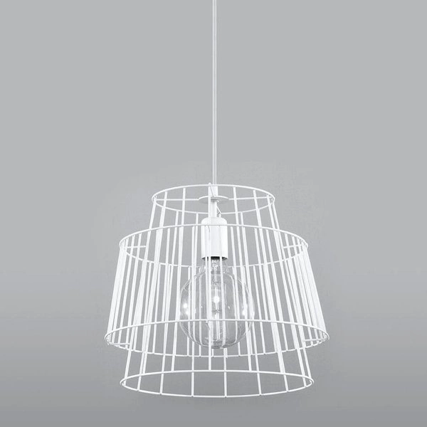 Lampa wisząca GATE, Biała Stal, SL.0662