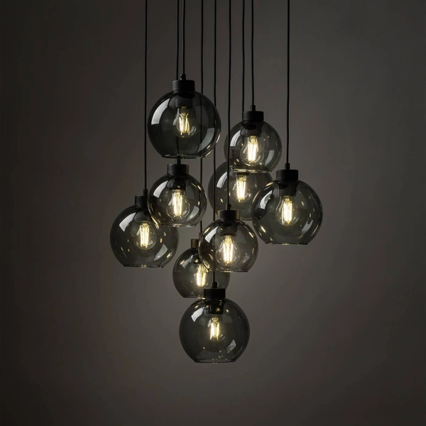 CUBUS GRAPHITE LAMPA WISZĄCA 9 KOŁO 10208