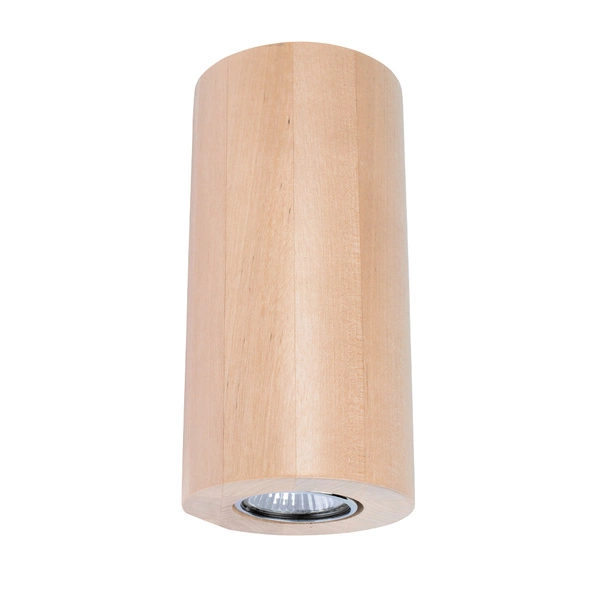 Okrągły Kinkiet Wooddream 2xGU10 Max.6W Drewno Brzozowe 2081260