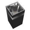 TORRE RING 9W CCT 230V IP54 99x78x156MM CZARNY KWADRATOWA ELEWACYJNA JEDNOKIERUNKOWE