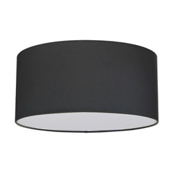 Lampa Sufitowa Josefina 2xE27 Max.25W Biały Metal/Antracytowy Klosz Tkaninowy 4782812