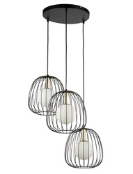 Lampa Sigma BELL 3 czarny/złoty 40729