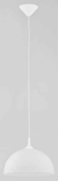 Lampa wisząca ALFA ALBERT BIAŁA 1xE27 30cm | 9192