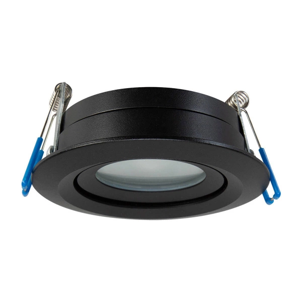 Ruchome oczko podtynkowe do łazienki LAGOS IP65 czarne