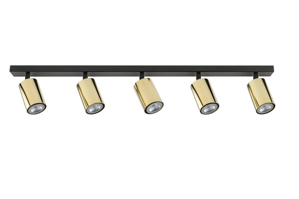 Lampa Sigma Zoom 5 czarny mosiądzowany 33600