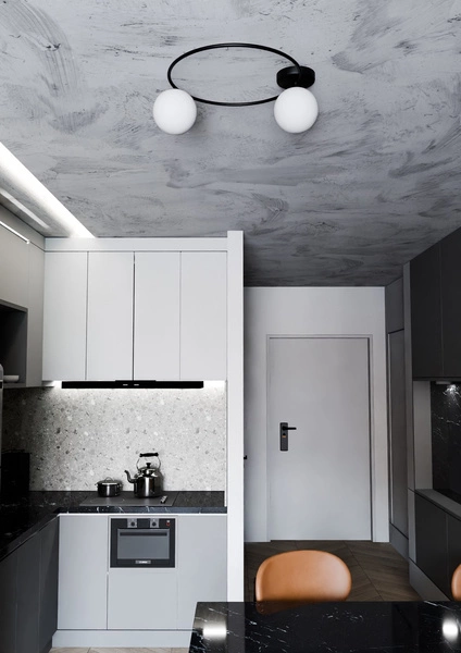 Lampa sufitowa Emibig SOPRA 2 BL OPAL 1257/2