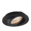 Oprawa wpuszczana ruchoma LAGOS, czarna, 1x50W GU10