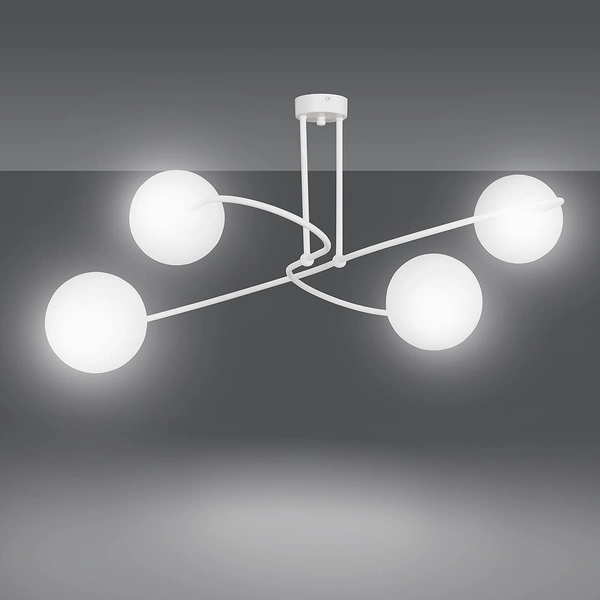 Lampa sufitowa Emibig SELBI 4 Biały 734/4W