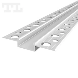 Profil LED GK6-3 podtynkowy 100cm szer. 15mm | do osłonek C1/C4 | Srebrny