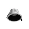 ORBITO DOWNLIGHT 6-20W WW 230V 40st IP44 Ra90 UGR<19 139X85MM BIAŁY/CZAR.MAT okr. regulacja mocy 5 l
