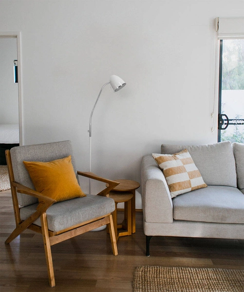 Lampa podłogowa K-MT-201 BIAŁY z serii KAJTEK I