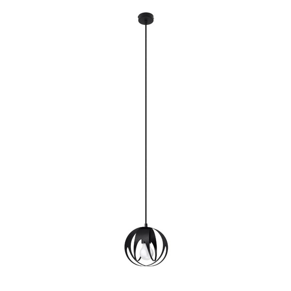 Lampa wisząca TULOS 1, SL.1087, czarna, 1x60W E27