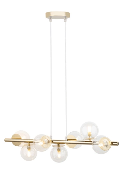 Lampa Sigma AVOLA zwis 7 złoty/transparentny 40800