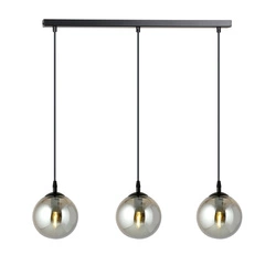 Lampa wisząca Emibig COSMO 3 BL GRAFIT 712/3