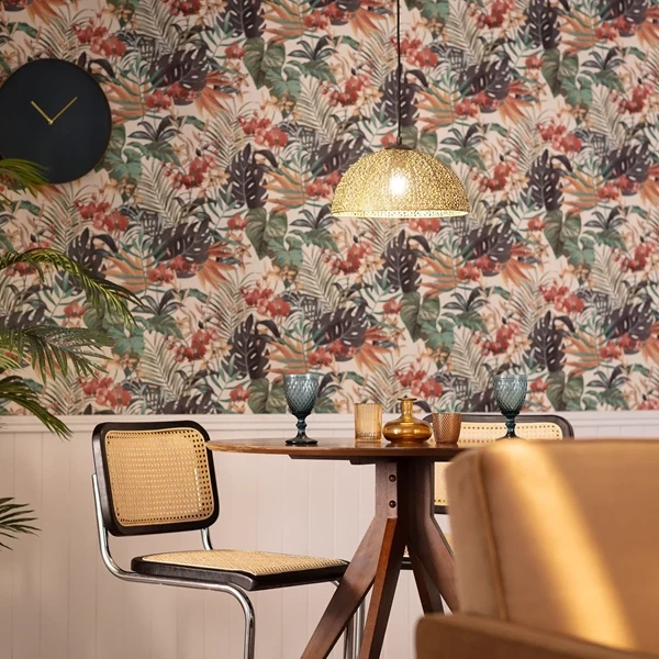 Lampa Wisząca Złota Abruzzo Emma E27 35cm