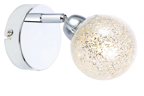 Nowoczesny kinkiet KALEIDOSCOPE 91-61553 chrom 1xG9 LED, 3000K