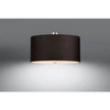 Nowoczesna lampa sufitowa OTTO SL.0746 50cm czarna 5xE27