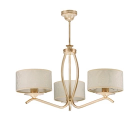 Klasyczny Żyrandol KASZMIR wys. 64cm 3xE27 15W IP20 | Ecrie