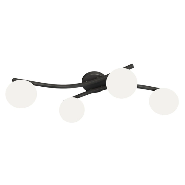 Lampa sufitowa Emibig OPUS 4 BL OPAL 1390/4