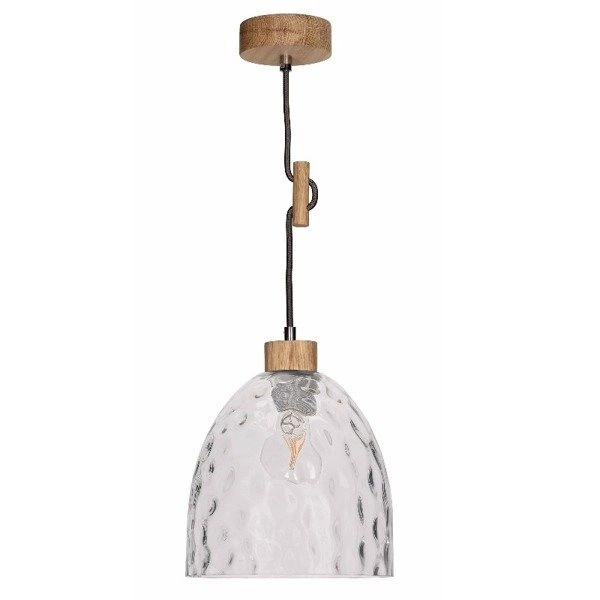 Lampa wisząca AURA przeźroczysta 30cm 1458170