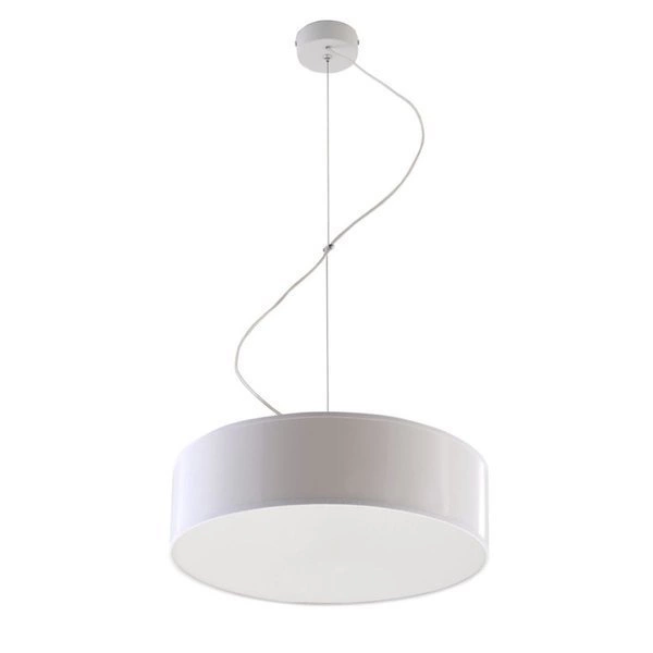Lampa Wisząca ARENA 35 PVC Stal Biała 2 x 15W LED, SL.0117