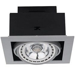 Lampa wpuszczana DOWNLIGHT SILVER ES111 9573
