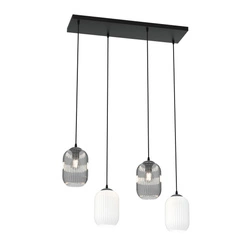 Lampa wisząca Emibig VERDI 4 BL MIX 1436/4