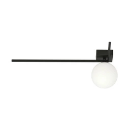 Lampa sufitowa Emibig IMAGO 1F Czarny/OPAL 1130/1F