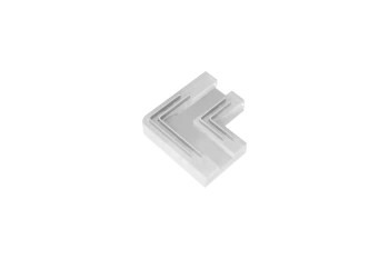 Złącze taśmy LED 10mm narożne transparentne 4pin 5.5A