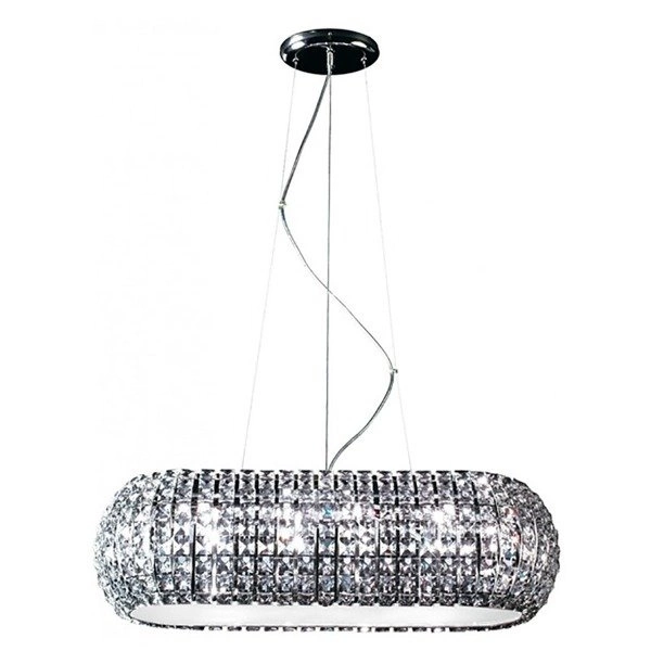 Kryształowa lampa do jadalni ANTARCTICA szer.72cm