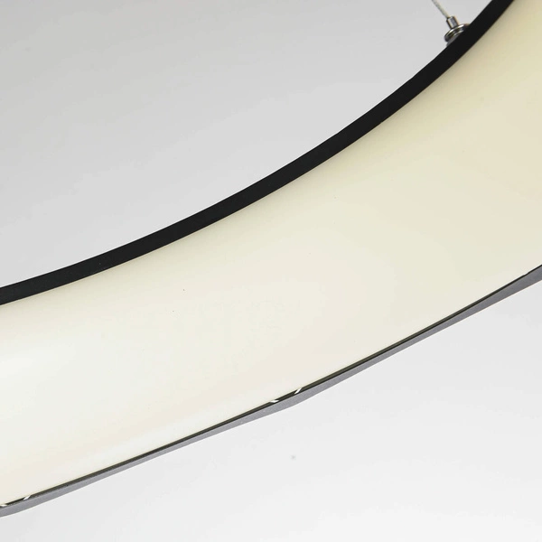 Lampa wisząca REUS LED czarna 60cm