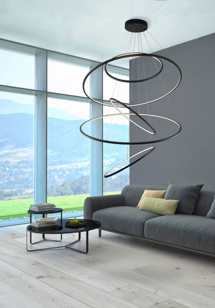 Azzardo WHEEL XXL BLACK 3137