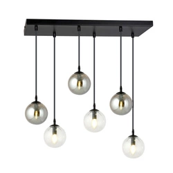 Lampa wisząca Emibig COSMO 6 BL MIX2 714/6M2