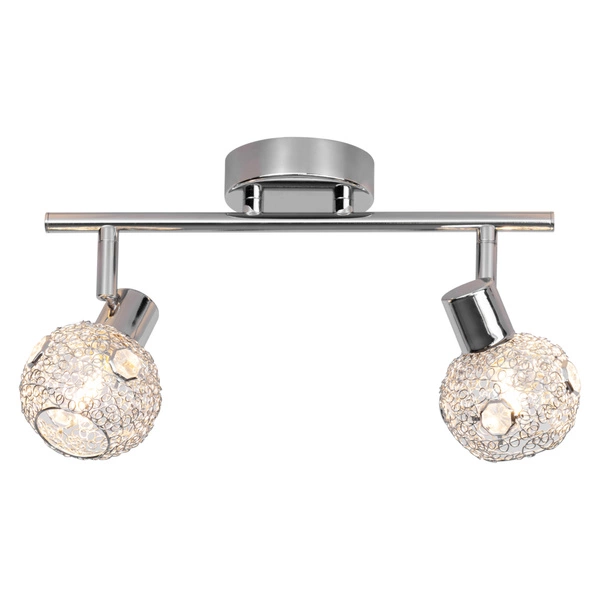 Lena Lampa Sufitowa 2xG9 Max.28W Chrom Metal/Szkło Przezroczyste 2095228