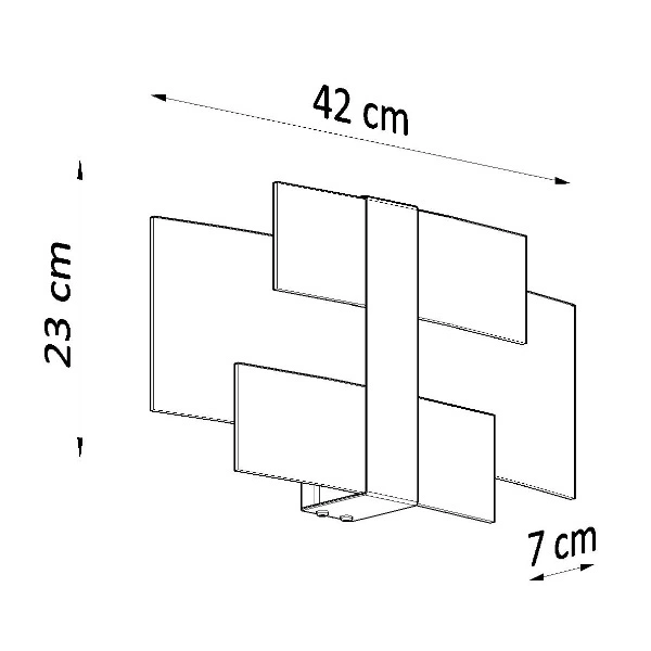 Plafon Sollux CELIA biały SL.1046-0
