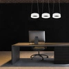 Lampa wisząca RING okrąg LED 3x 20cm