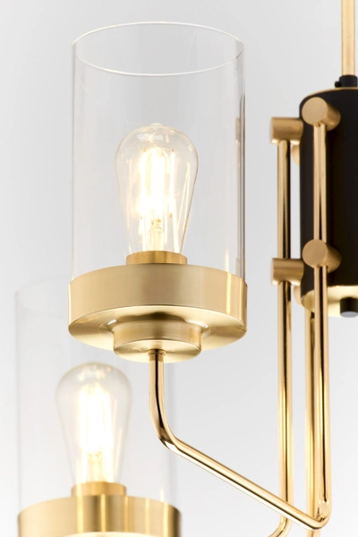 Żyrandol RAMIREZ wys. 64cm 6xE27 15W IP20 | złoty połysk