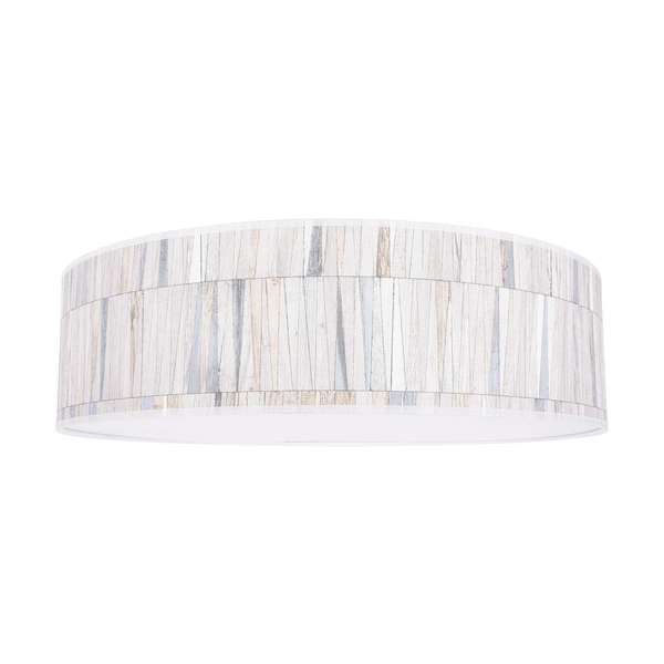 Lampa Sufitowa Malo 4xE27 Max.25W Biały Metal/Wielokolorowa Tapeta 4864802