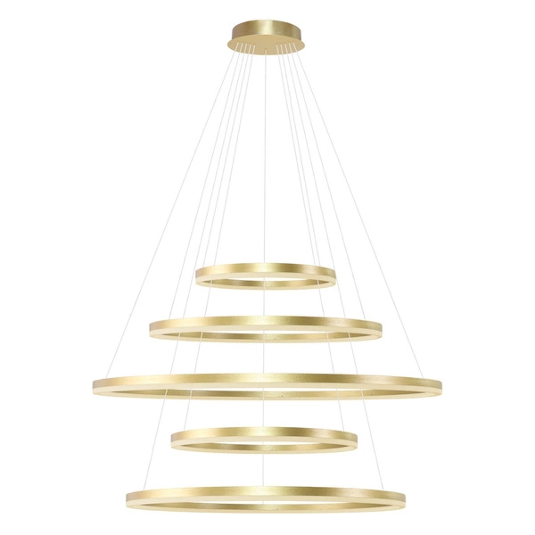 Azzardo HALO PENDANT 150+120+100+80+60 CCT BK + REMOTE CONTROL 5351