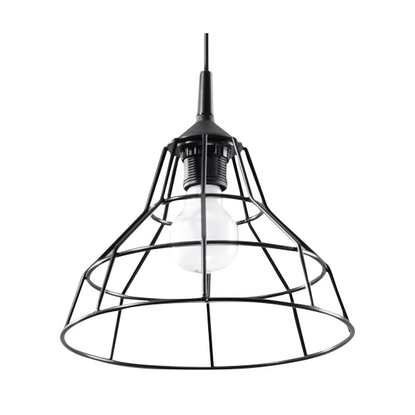 Lampa Wisząca ANATA SL.0146 Czarna 1xE27